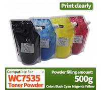 AMZMDGJK 500g Toner Powder For C220 C3300 C4300 400 360 320 3540 3530 3250 3140 4350 7728 7328 Color Refill Cartridge(Black-500g)