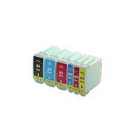 AMZMDGJK 6x Ink Cartridge Compatible With Designjet 30 70 90 130 Series Printers Works With 84 85 84 85 Cartridges(1pcs Black)