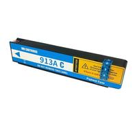 AMZMDGJK Compatible Ink Cartridge For 913 913A Works With PageWide Pro 477dn 552dw 577dw Z PageWide Managed P55250dw P57750dw Printers(HP913A CYAN)