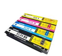AMZMDGJK Compatible Ink Cartridge For 913 913A Works With PageWide Pro 477dn 552dw 577dw Z PageWide Managed P55250dw P57750dw Printers(1SET HP913A)