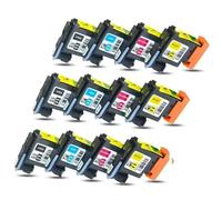 AMZMDGJK Designjet Printhead For HP11 Replacement Designjet 70 100 110 500 510 500PS C4810A C4811A C4812A C4813A(3Set(12colors))