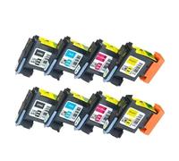 AMZMDGJK Designjet Printhead For HP11 Replacement Designjet 70 100 110 500 510 500PS C4810A C4811A C4812A C4813A(2Set(8colors))