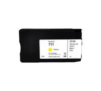 AMZMDGJK Ink Cartridge For 711 For DesignJet T120 T520 T530 Plotter Print Head(1pc Yellow)