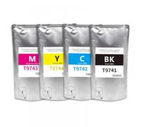 AMZMDGJK Ink Cartridge T9741 T9742 T9743 T9744 Pigment Ink For Pro Series WF-C869R WF-C869Ra WF-C869RDTWFC WF-C869RD3TWFC Printer(T9741-T9744 1set)
