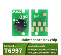 AMZMDGJK Maintenance Box Chip 10pcs T6997 Compatible With SureColor P6000 P6080 P7000 P7080 P8000 P8080 P9000 P9080 T5405 Waste Tank Chip(10 PCS T6997)