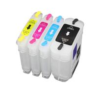AMZMDGJK Refillable Ink Cartridge Compatible With Pro8000 Pro8500 DesignJet 111 K5400 L7650 L7680 L7750 K5500 K8600 Printers Empty No Chip