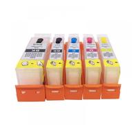 AMZMDGJK Refillable Ink Cartridge With ARC Chip Compatible With PGI 525 CLI 526 PGI-525 CLI-526 For IP4850 MG5150 MG5250 MG6150 MG8150 MG5350 MG6250 Printers