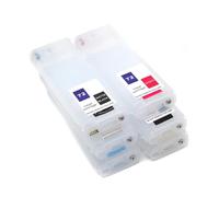 AMZMDGJK Refillable Ink Cartridge With Auto Reset Chip 6Color For T610 T620 T770 T790 T795 T1100 T1300 T2300 Plotter