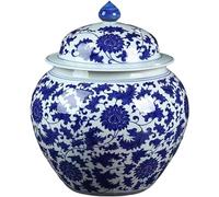 AMZOAKUD Blue and White Porcelain Vases Eggshell Blue and White Vase Ceramic Porcelain Kaolin Flower Vase Home Decor Handmade Vases Decorative Vase