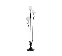 AMZOAKUD Floor Lamp Creative Lamp Floor Lamp Hotel Loft Decor Standing Lamps for Living Room Flowers Stand Light Restaurant Floor Light Standing Lamp (Color : Foot Switch Size : 27 * 150CM)