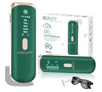 Amzocart IPL Hair Removal Device - Permanent, Painless Laser Hair Remover for All Skin Types - Ice-Cooling Technology, Portable, Fast Full-Body Treatment, Safe and Effective for Home Use