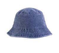 Amzon Compras Unisex Double Side Wear Reversible Bucket Hat Summer Outdoor Lightweight UV Protection Sun Visor Hats Trendy Casual Dome Top Fishermen Hat Cotton Wide Brim Twill Canvas Tulip Hats Navy