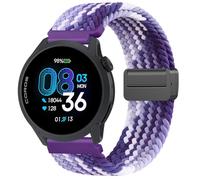 Amzpas Magnetic Braided Strap for COROS PACE 4 / PACE 3 / Pro/APEX 2 Pro/APEX Pro/APEX 46mm, 22mm Soft Nylon Sport WristBand Compatible with ACoros Pace 4/3 Watch Women Men