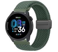 Amzpas Magnetic Braided Strap for COROS PACE 4 / PACE 3 / Pro/APEX 2 Pro/APEX Pro/APEX 46mm, 22mm Soft Nylon Sport WristBand Compatible with ACoros Pace 4/3 Watch Women Men