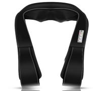 AMZPONY® Wireless Neck Massager for Pain Relief, Deep Tissue, Rechargeable Shiatsu Neck and Back Massager with Heat Kneading, Shoulder Massage for Pain Relief