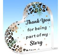 AMZQ Thank You Gifts for Women Men Teacher Colleagues Appreciation Gifts for Family Mentor Thank You for Being Part of My Story