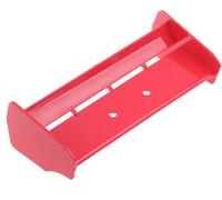 AMZSTAR 1/10 RC Plastic Rear Spoiler Compatible with 1:10 Scale RC Off-Road Short Course Truck Buggy Racing Rear Wing Tail (Red)