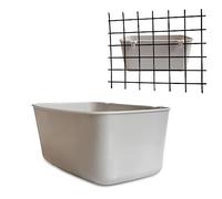 AMZSYLV 6 Pack Feeder Chicken 21oz Food Water Cage Cup Puppy Cat Rabbit Hanging Bait Plate Shed Bowl Watering Container Treat Drinker Bird Bass Basin Hamster Bed