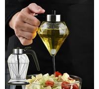AMZTEMU Honey Pot - Drip Free Syrup Dispenser, Glass Jar (200ml)