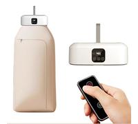 AMZTEMU Portable Electric Clothes Dryer Machine With Remote Control - Indoor Apartment Dryer - UK Plug (600W)