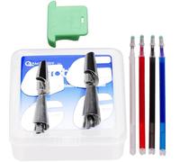 AMZTKDIY Sewing Rolled Hemmer Foot Universal Rolled Hem Presser Foot Set 4pcs 7/8/9/10mm Wide Rolled Hem Foot Compatible with Most Sewing Machines - Durable Stainless Steel Hemming Accessories