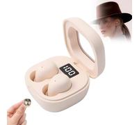 Amztour Sleep Earbuds Bluetooth 5.3 Invisible Sleep Wireless Earphone Noise Cancelling Sleeping Headphones for Running, Gaming, Sleeping with Charge Case Side Sleeper Design Earbuds