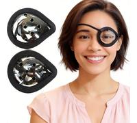 AMZVIO 2pcs Eye Shield After Cataract Surgery,Medical Protective Eye Patches for Adjult Sleeping,with Adjustable Strap & Edge,Breathable Ventilated Eye Cover Shields for Post-Surgery