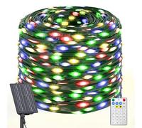 Amzxart Solar String Lights Outdoor, 170FT 500led Solar Fairy Lights Outdoor Garden, 19 Modes, Remote Control, IP65, Outdoor Decorations for Garden, Party, Holiday, Tree, Yard, Patio, Colorful