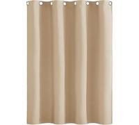 AMZYU Blackout Lining for Eyelet Curtains, 90 x 250 cm(35 x 98inch) Soft Plain Thermal Insulated Eyelet Curtain Energy Saving & Noise Reducing for Bedroom, Kitchen, Cream Color