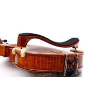 AMZZ Adjustable Maple Wood Violin Shoulder Rest - Collapsible, Height Adjustable Feet & Comfortable Foam Pad for 3/4 & 4/4 Violins, 12" & 13" Violas