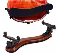 AMZZ Maple Wood Violin Shoulder Rest for 4/4 and 3/4 Violins, Collapsible and Height Adjustable, Fits 3/4 to 4/4 Violins and 12-13" Violas, Comfortable for Better Playing Experience.