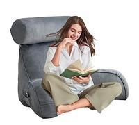 AMZZHAO Comfort Reading Pillow,Lumbar Support Cushion,Back Rest Support Pillow,Neck Roll,Back Lumbar,Headboard Backrest Support Cushion,Perfect For Sitting,Reading,or Gaming