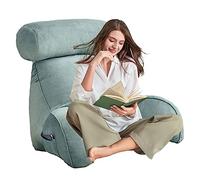 AMZZHAO Comfort Reading Pillow,Lumbar Support Cushion,Back Rest Support Pillow,Neck Roll,Back Lumbar,Headboard Backrest Support Cushion,Perfect For Sitting,Reading,or Gaming