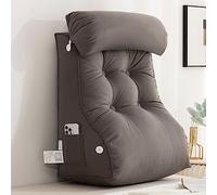 AMZZHAO Reading Pillow,Lumbar Support Cushion,Back Rest Support Pillow,Back Cushion Reading Pillow Bed Wedge,Perfect For Sitting Up In Bed Reading,Relaxing And Watching TV