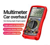 AN-101 Digital Multimeter Portable for Ultra-Thin Mini Voltage and Current Meter for DC AC Resistance Capacitance Hertz Diode with NCV P