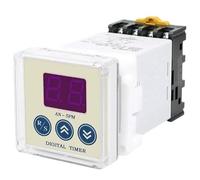 AN-5PM Oven Delay Timer Digital Display Relay 12VDC 220VAC Time Controller Adjustable Range with alarm