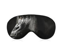 an Adult Gorilla Sleep Mask with Adjustable Strap, Comfortable & Soft Eye Mask for Sleeping Light Blocking, Lightweight & Breathable Eye Cover for Men Women