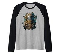 an Alien on Earth Raglan Baseball Tee