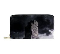 an Alien Tundra Under The FirmamentMulti-Card Slots with Coin Pocket, Durable Wallet for Daily Use & Travel