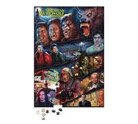 An American Werewolf 1000 Piece Gothic Horror Classic Jigsaw Puzzle - London - Peter Panayis - Adults Horror Gift