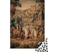 An Ancient French Castle from The Middle Ages Jigsaw Puzzles for Adults And Kids. 1000 Pieces Whimsical Challenge Toy Educational Game Home Decor 38x26cm/1000pcs