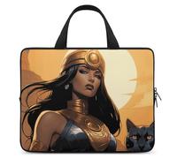 an Ancient Princess Laptop Sleeve Ultra-Thin, Waterproof 13inch Laptop Bags, Portable Protective Computer Bag with Hand Strap