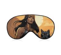 an Ancient Princess Sleep Mask with Adjustable Strap, Comfortable & Soft Eye Mask for Sleeping Light Blocking, Lightweight & Breathable Eye Cover for Men Women