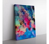 An Angel Abstract Canvas Print for Living Room Bedroom Home Office Décor, Wall Art Picture Ready to Hang, 76x50 cm (30x20 Inch) CAN3020-V1022-CK-558