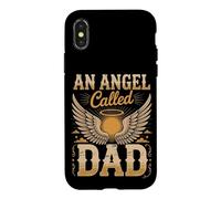 An Angel Called Dad In Heaven Case for iPhone X/XS