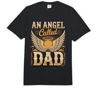 an Angel Called Dad in Heaven Comfort Colors Adult Heavyweight T-Shirt
