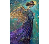 An Angel Journal: A Surreal Angel Notebook with Vivid Metallic Colors, Dreamy Atmosphere, and Celestial Sparkle for Writing and Reflection