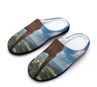 An Angry Horse Comfy Women's Slippers Nonslip Indoor House Shoes 11-12（42-43）