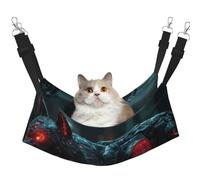An Angry Mechanical Dog Printed Pet Hammock - Sleeping Hammock For Cats, Rabbits, Ferrets, Puppies, Small Animals