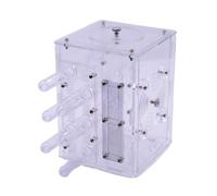 An ant formicarium,Behavior Acrylic Transparent Ant Farm Nest Insect Breeding Observation Box Educational Ant House(15cm diameter test tube)